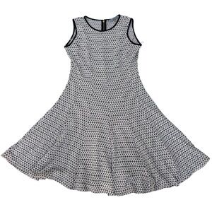 NEW! Danny & Nicole Neutral  Fit & Flare Neutrals Dress Lined Size 4/6